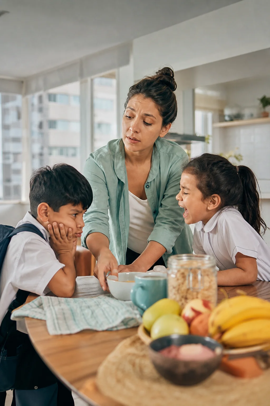 Desayunos antes del colegio: como evitar la pelea de todas las mananas
