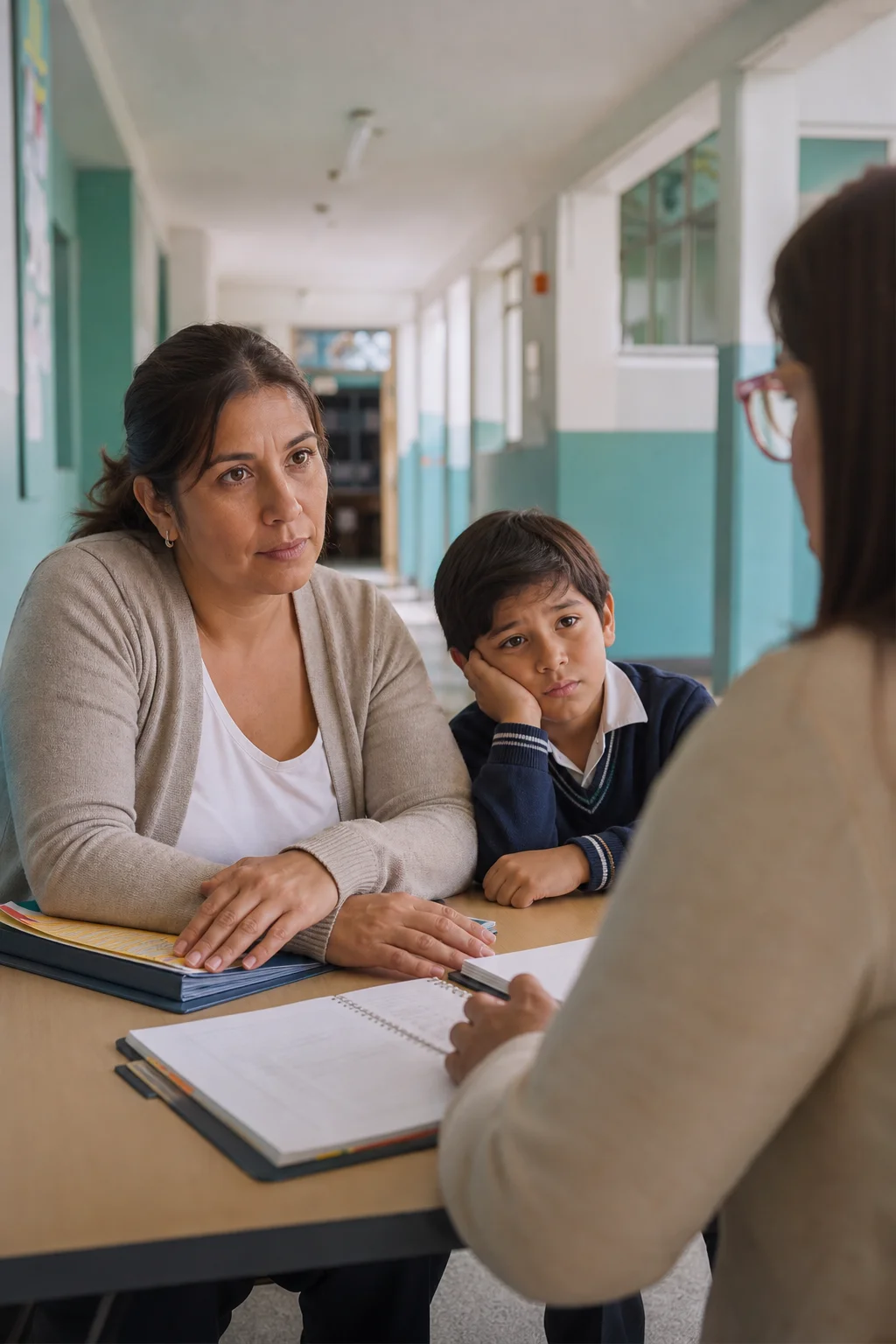 La reunion con la profesora: 8 preguntas para entender que esta pasando: lo dificil no siempre es lo que parece.