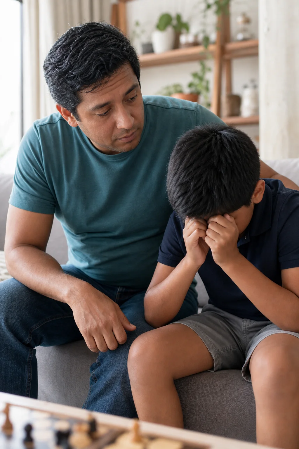 Mi hijo se frustra cuando pierde: que ensena ese momento