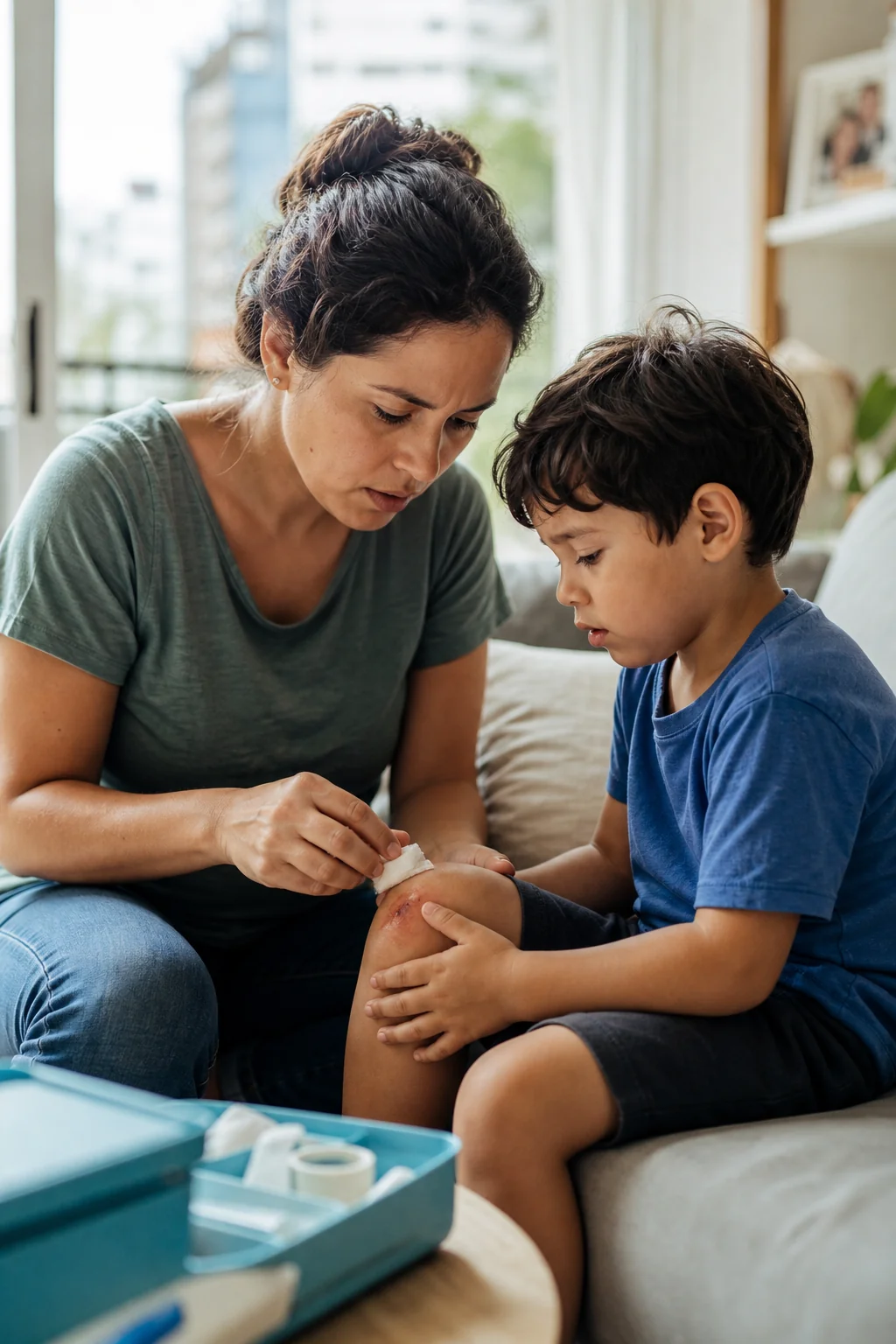 Primeros auxilios infantil: 10 situaciones que todo padre debe dominar