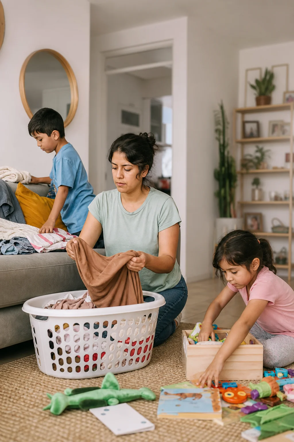 Sabado de orden familiar: como ordenar la casa sin convertirlo en castigo
